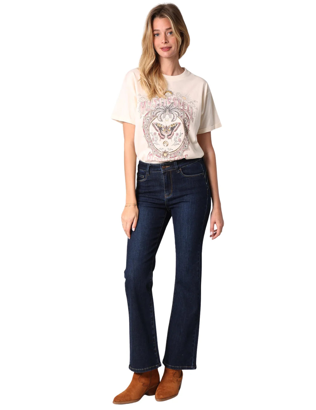 Camiseta DEELUXE Celeste Blanco | Bicos de Fío