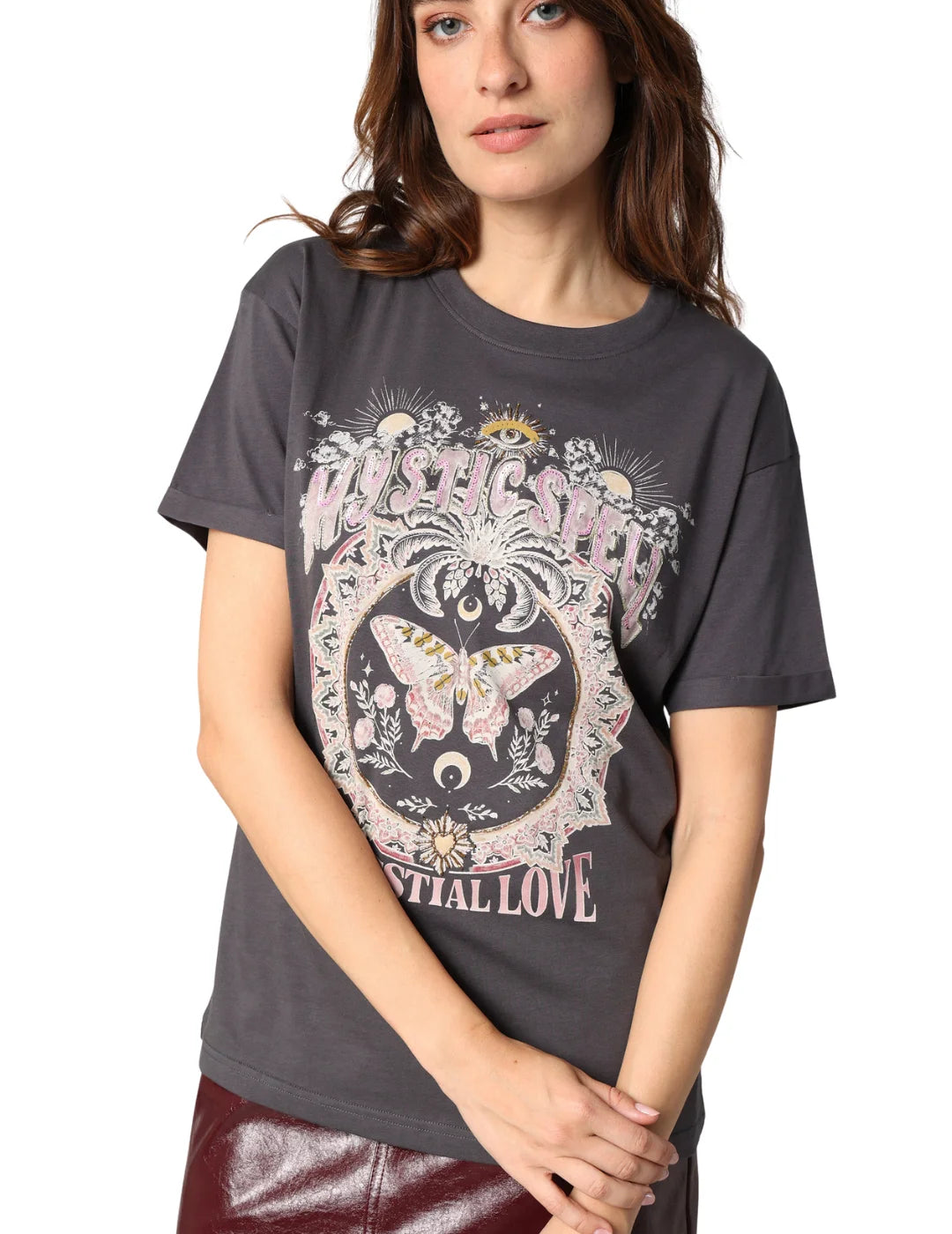 Camiseta DEELUXE Celeste Gris | Bicos de Fío