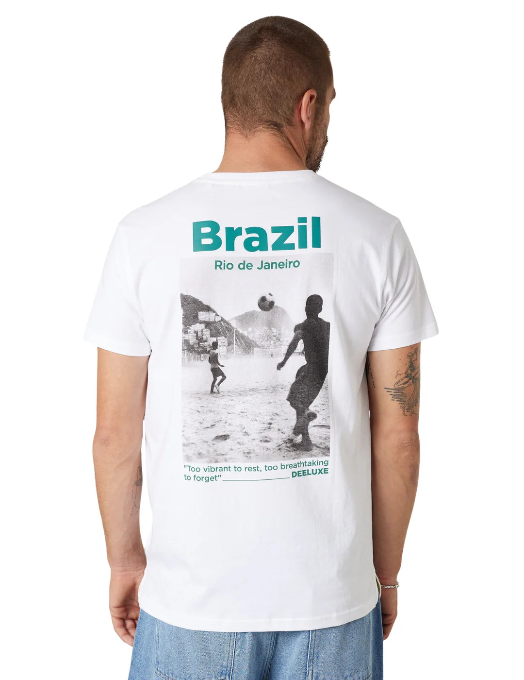 Camiseta DEELUXE Janeiro Blanco | Bicos de Fío