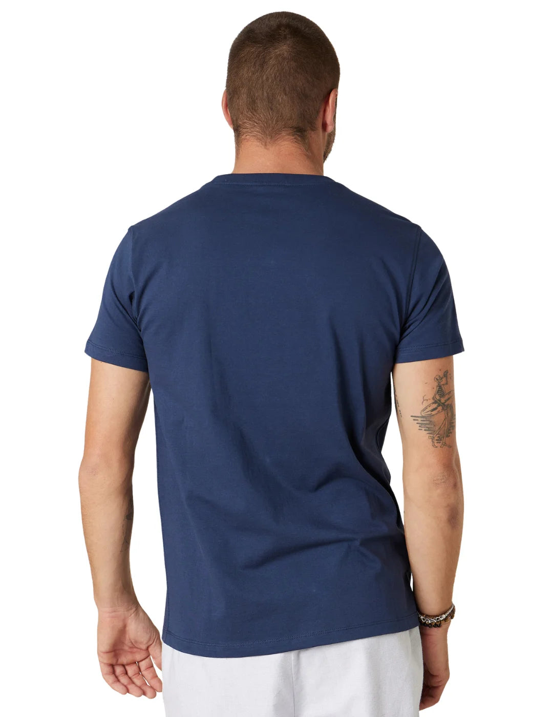 Camiseta DEELUXE Motoreta Azul Marino| Bicos de Fío