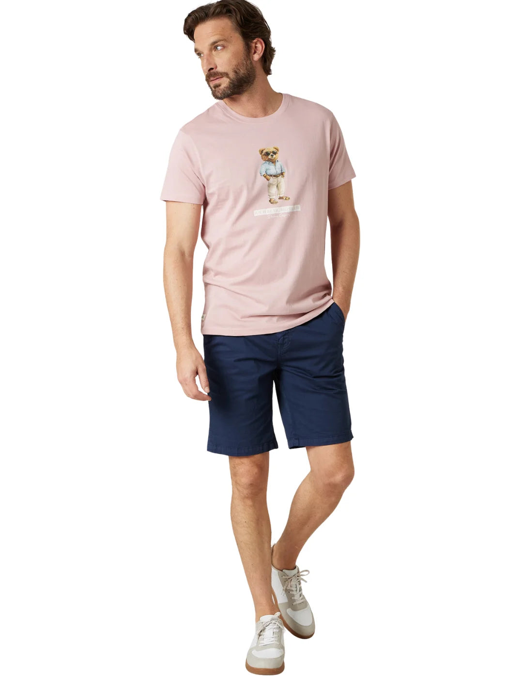 Camiseta DEELUXE Richbear Rosa | Bicos de Fío