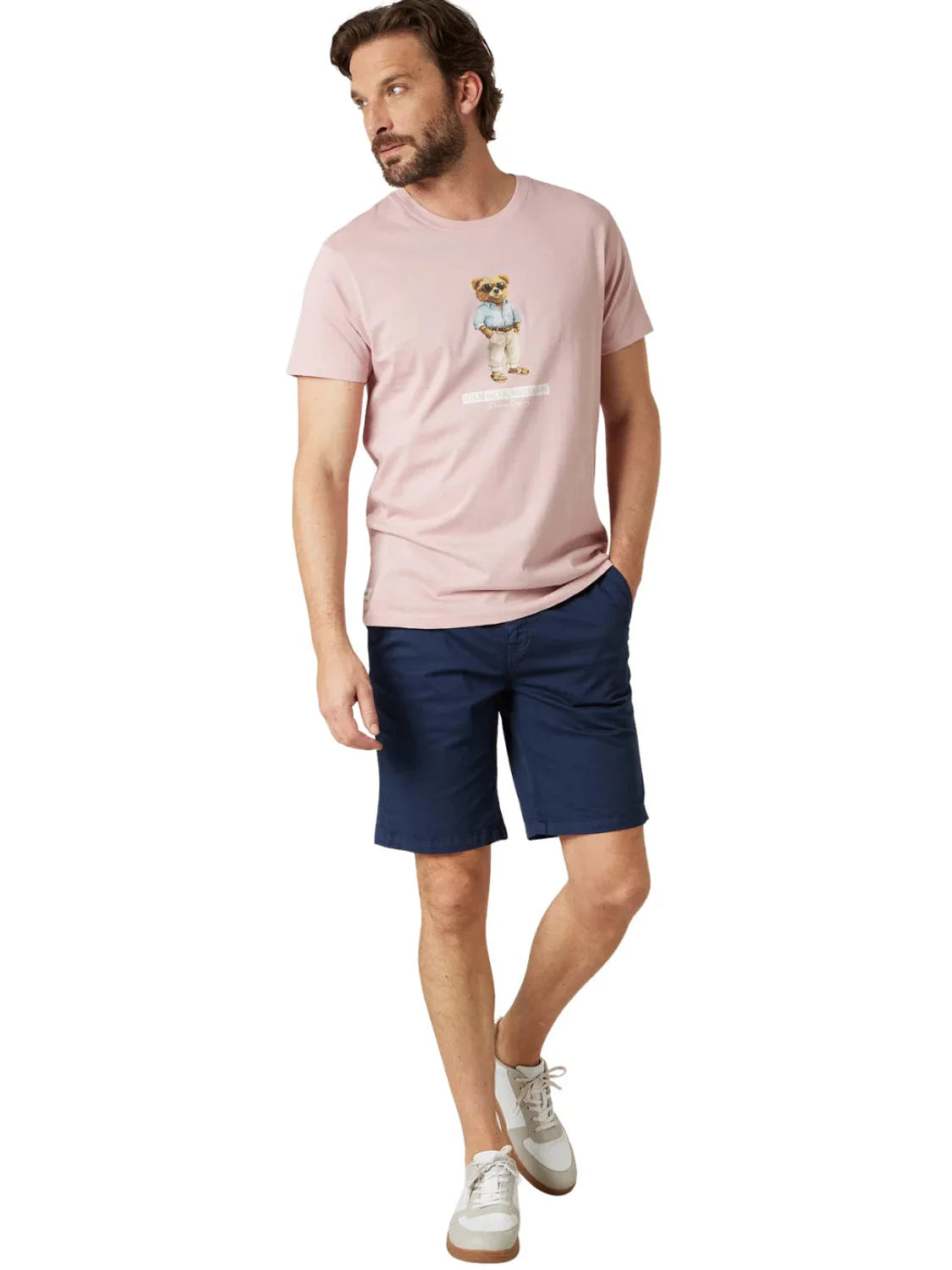Camiseta DEELUXE Richbear Rosa | Bicos de Fío