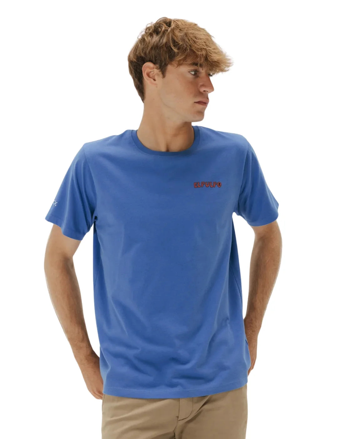 Camiseta El Pulpo Faro Polar Azul | Bicos de Fío