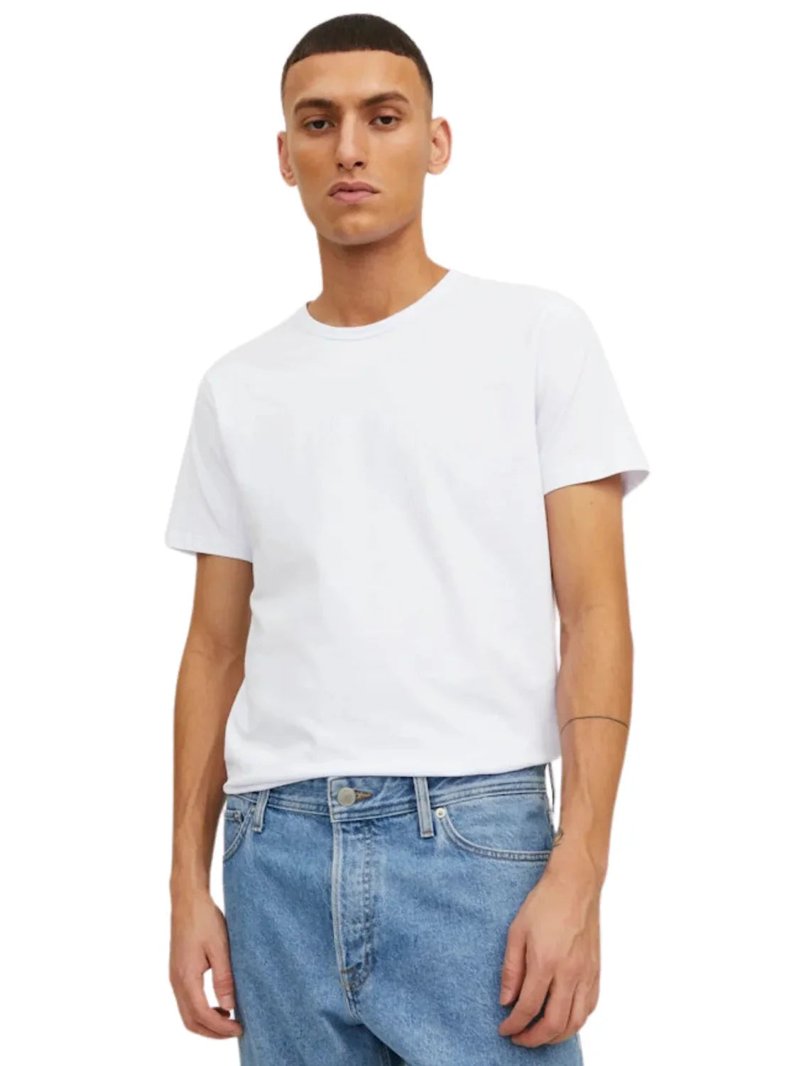 Camiseta Jack&Jones Basic Blanco | Bicos de Fío