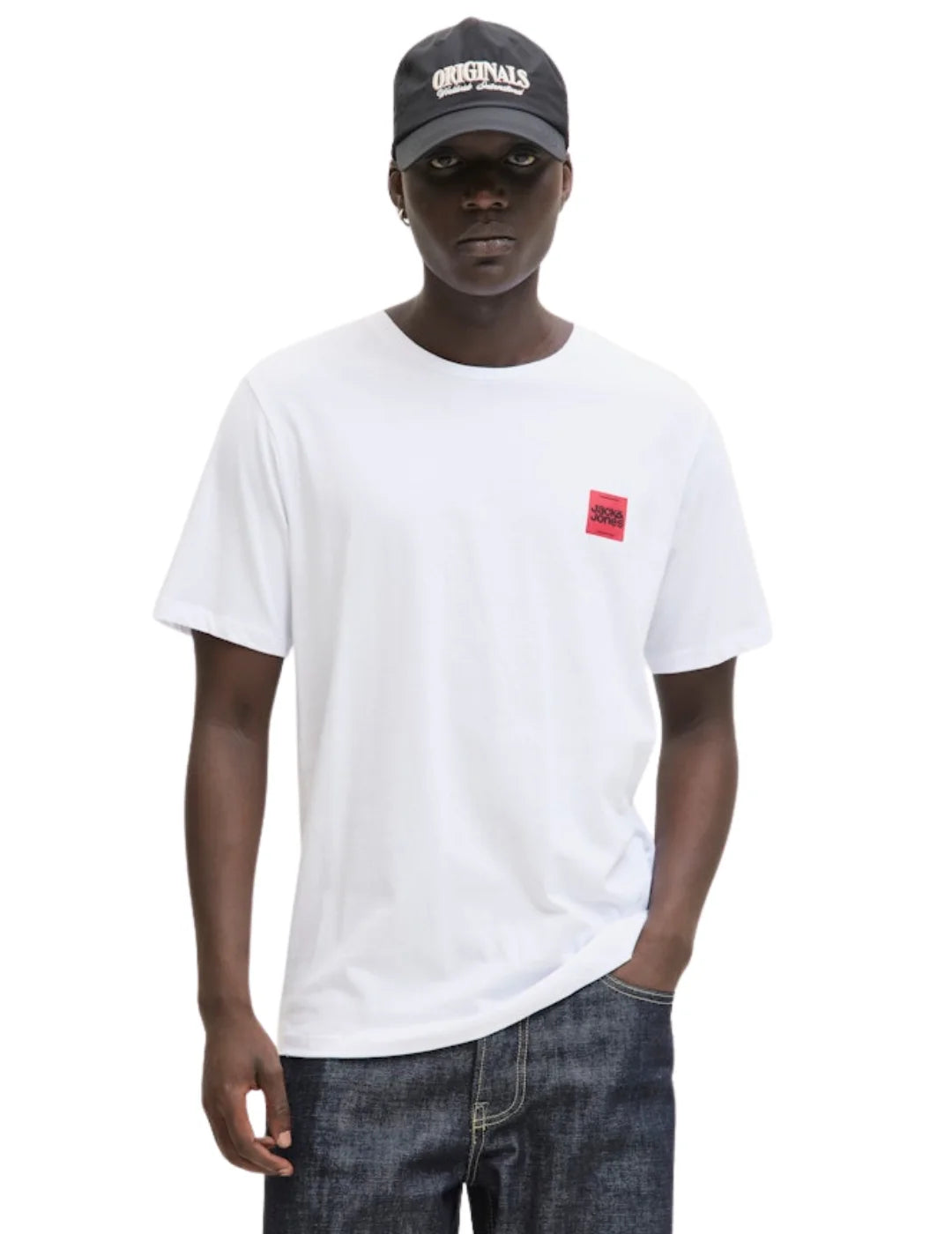 Camiseta Jack&Jones Brandy Blanco | Bicos de Fío