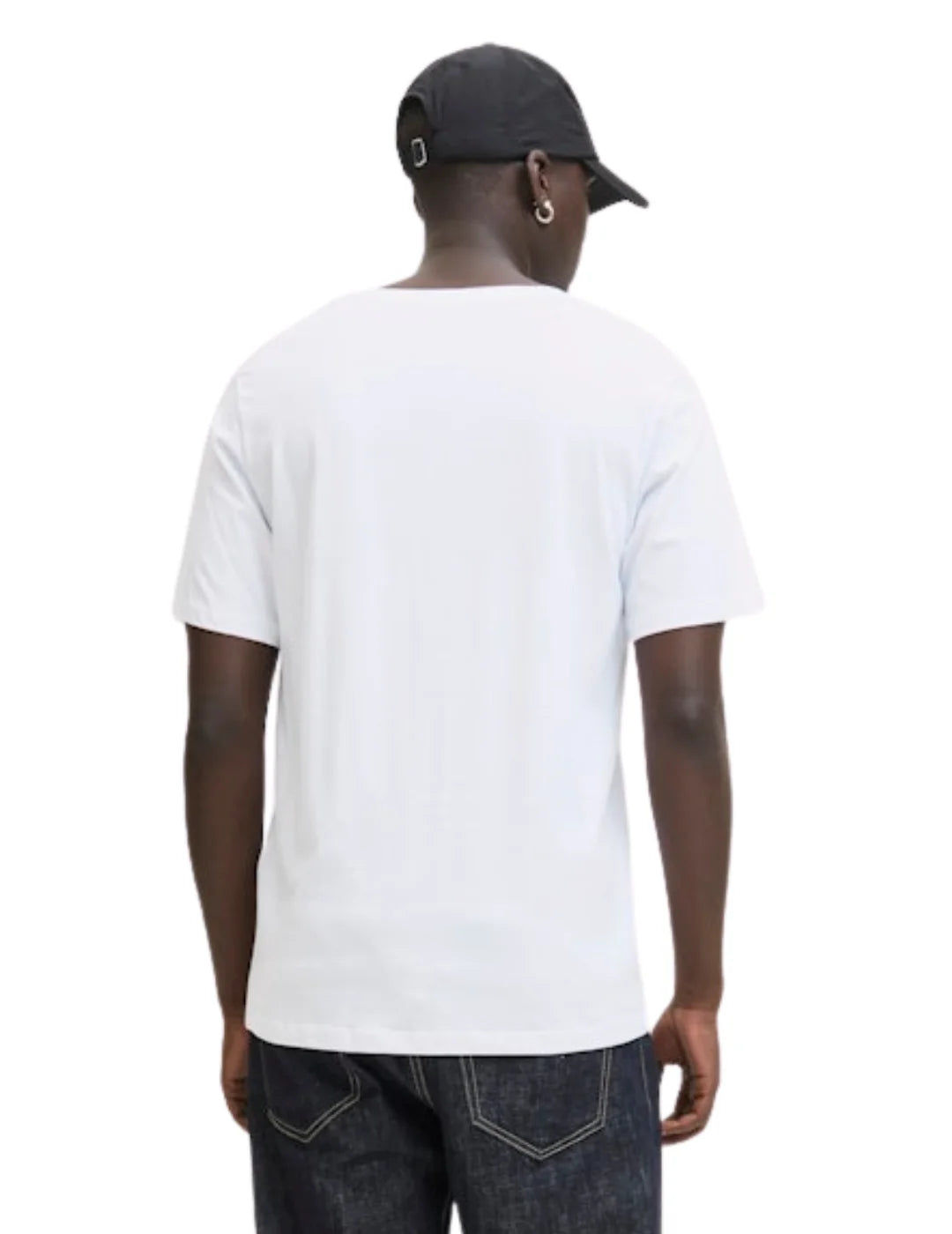 Camiseta Jack&Jones Brandy Blanco | Bicos de Fío