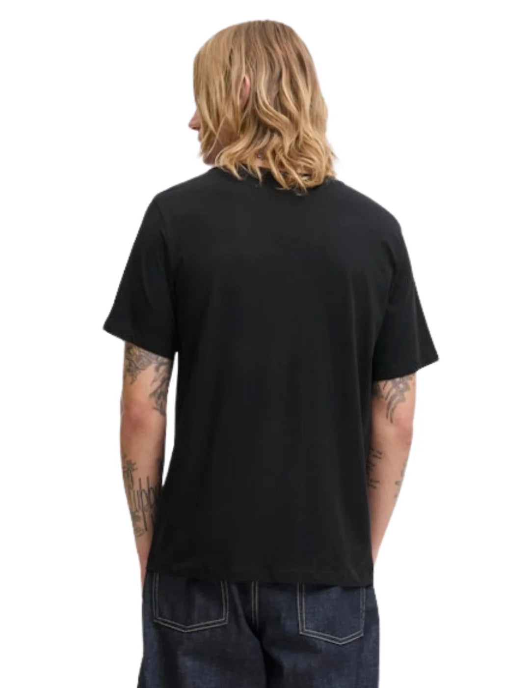Camiseta Jack&Jones Brandy Negro | Bicos de Fío