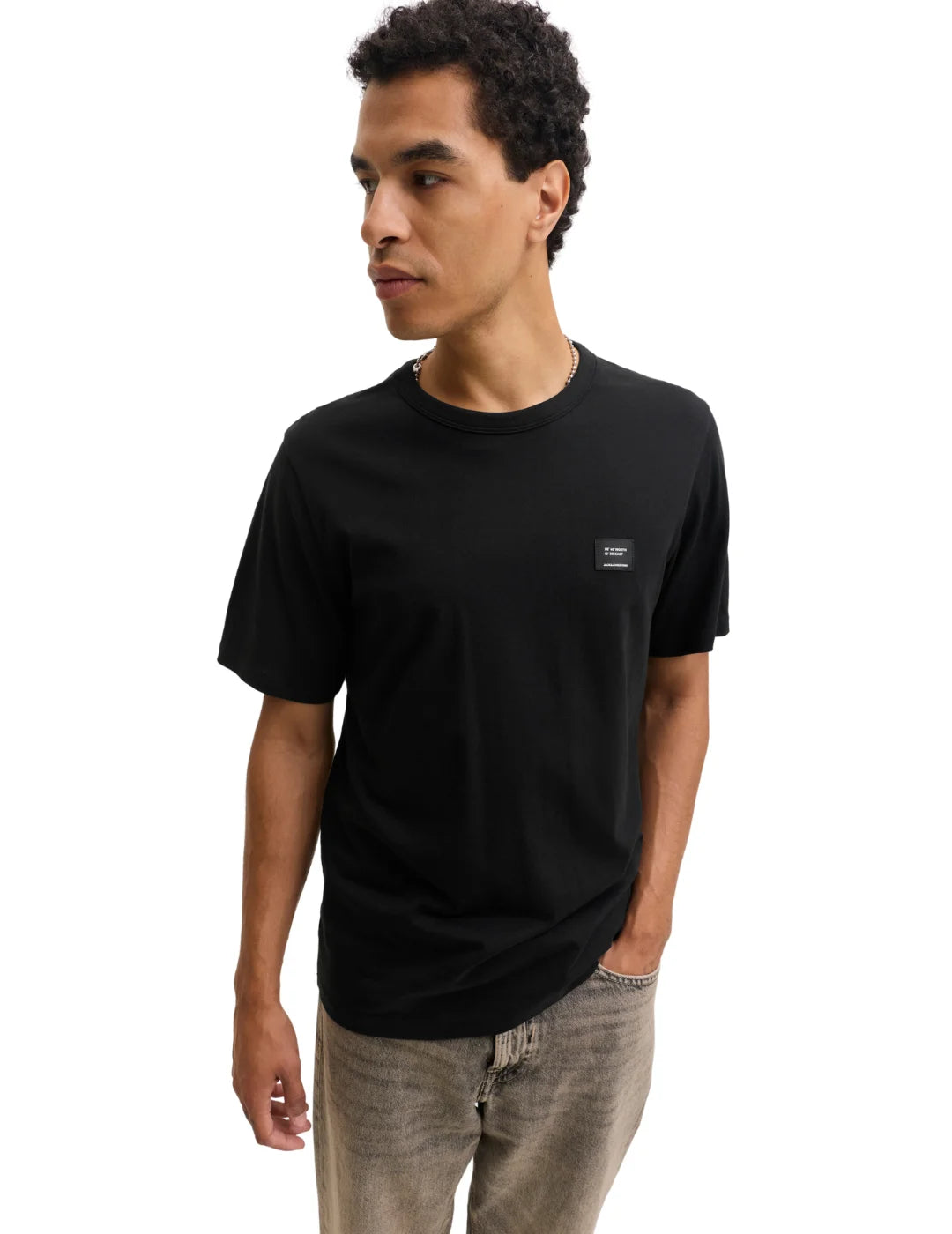 Camiseta Jack&Jones Cleveland Negro | Bicos de Fío