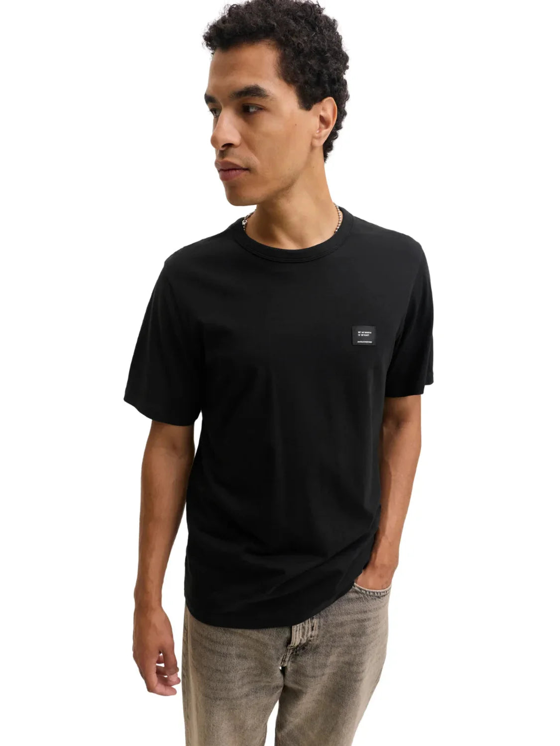 Camiseta Jack&Jones Cleveland Negro | Bicos de Fío