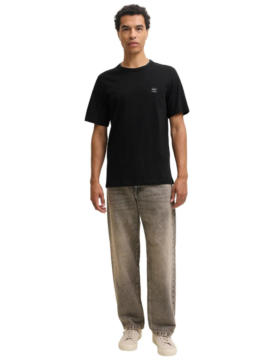 Camiseta Jack&Jones Cleveland Negro | Bicos de Fío