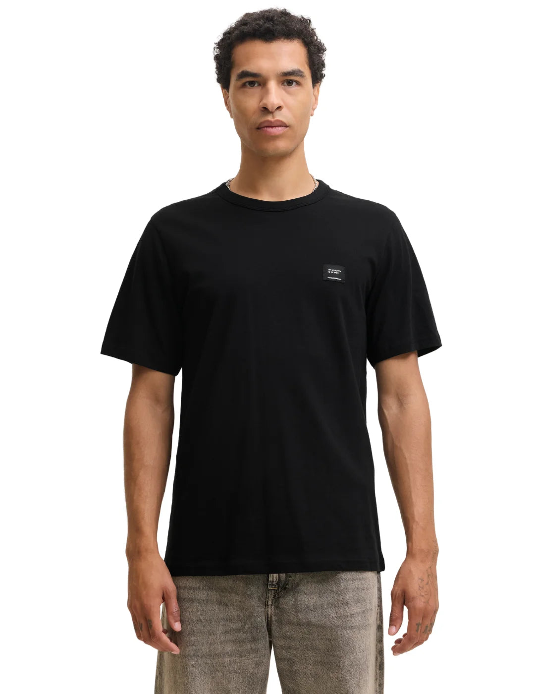 Camiseta Jack&Jones Cleveland Negro | Bicos de Fío