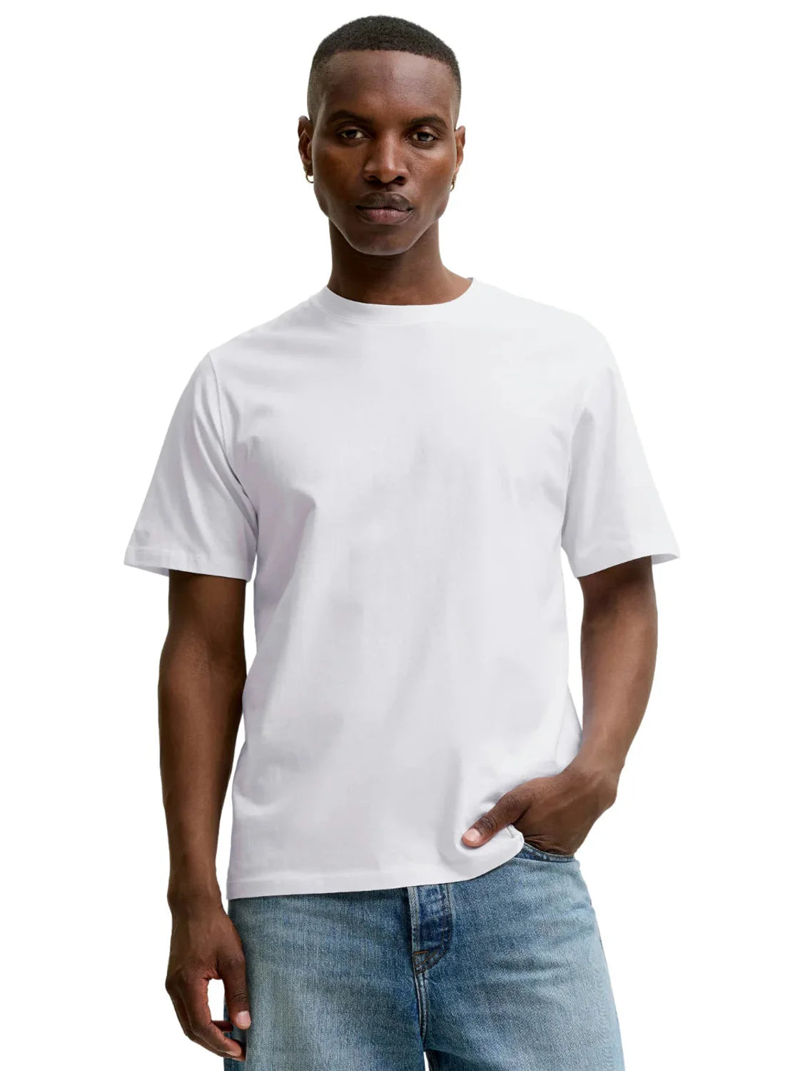 Camiseta Jack&Jones Organic Basic Blanco | Bicos de Fío
