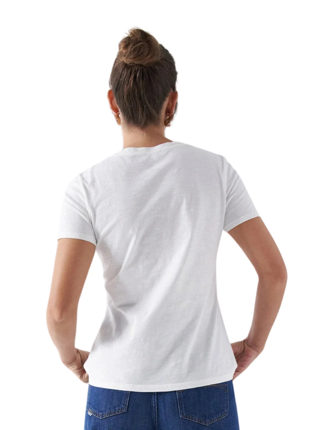 Camiseta Salsa Jeans Limoes Blanco | Bicos de Fío