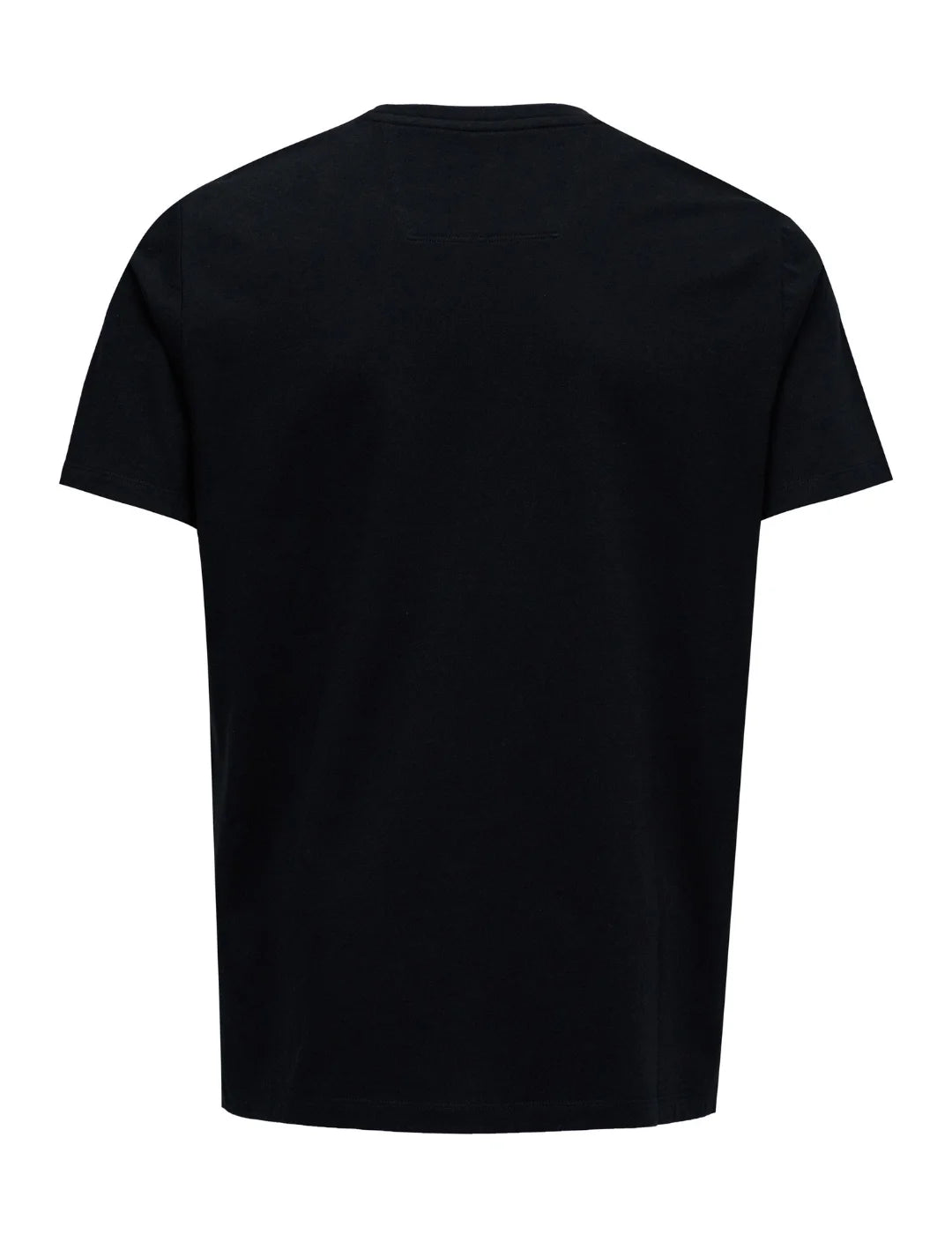 Camiseta Salsa Jeans Logo Foil Negro | Bicos de Fío