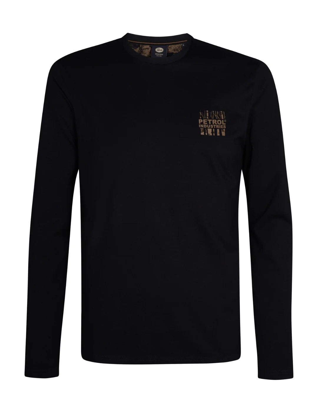 Camiseta M/L Petrol Industries Rapid Negro | Bicos de Fío