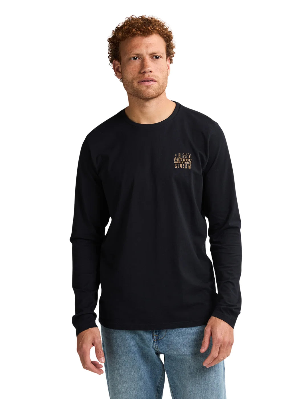Camiseta M/L Petrol Industries Rapid Negro | Bicos de Fío