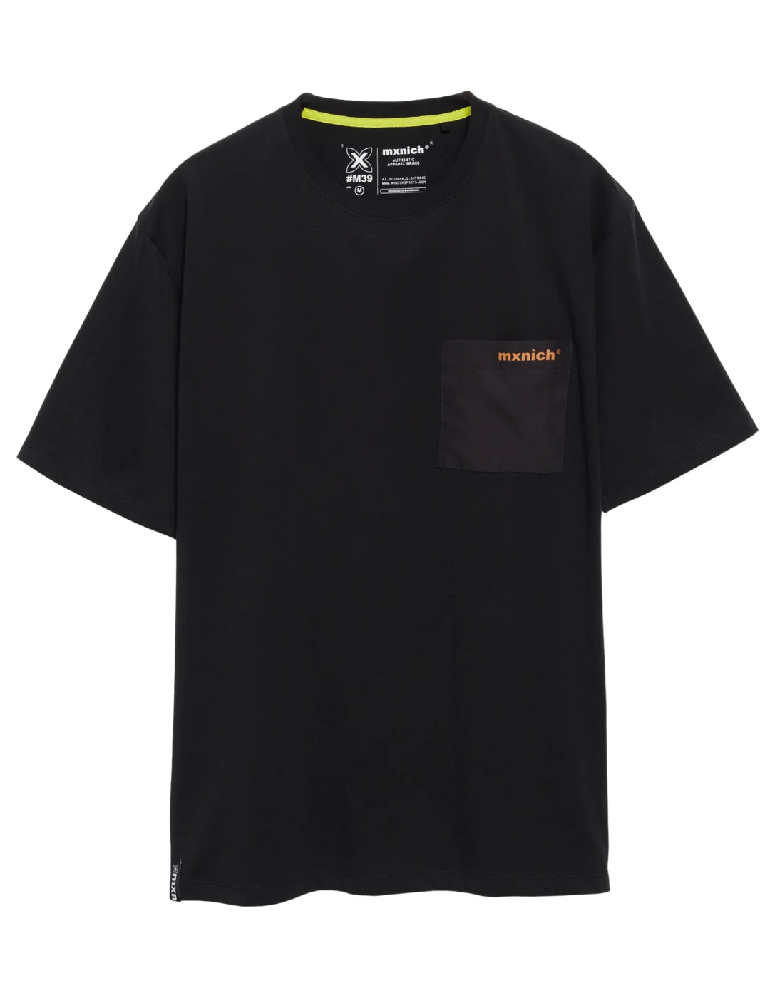 Camiseta Oversize Munich Collage Negro | Bicos de Fío