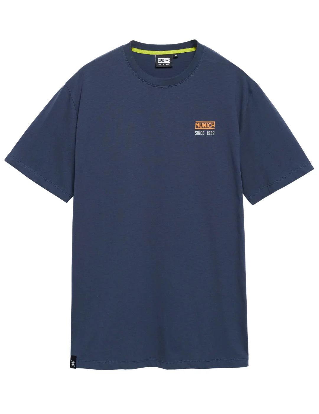 Camiseta Munich Compass Azul Marino | Bicos de Fío