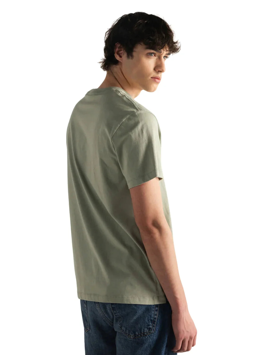 Camiseta Munich Essentials Verde Caqui | Bicos de Fío