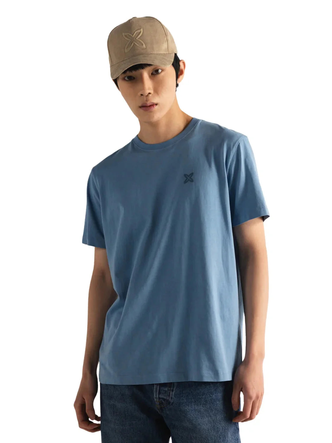 Camiseta Munich Essentials Azul Claro | Bicos de Fío