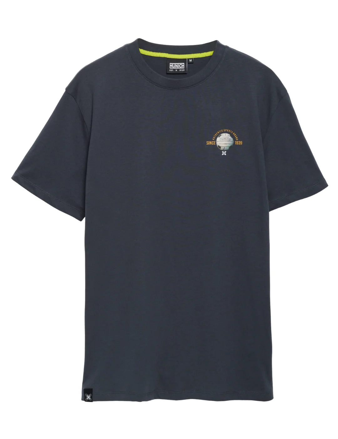 Camiseta Munich Reglamento Antracita | Bicos de Fío