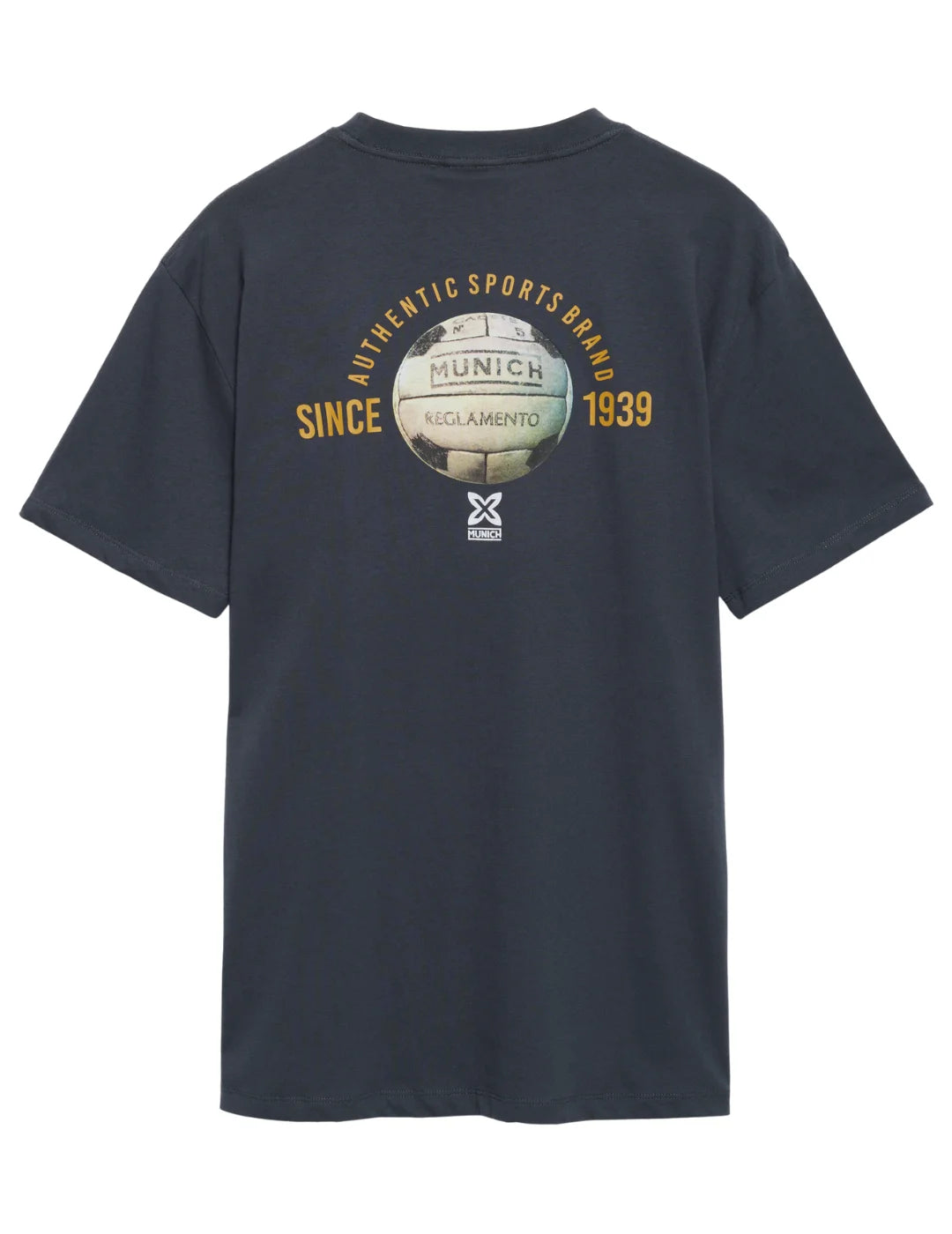 Camiseta Munich Reglamento Antracita | Bicos de Fío