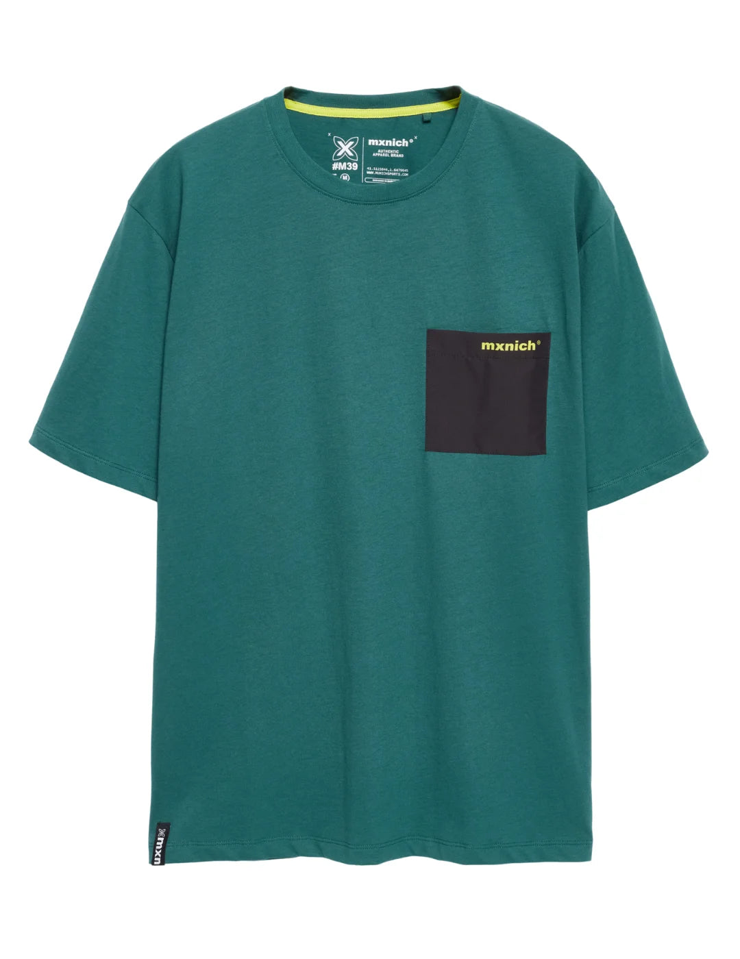 Camiseta Oversize Munich Ride Verde | Bicos de Fío
