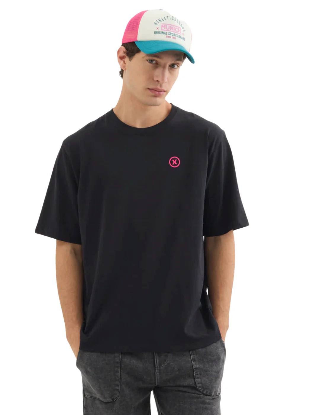 Camiseta Munich Streetwear Anthracite | Bicos de Fío