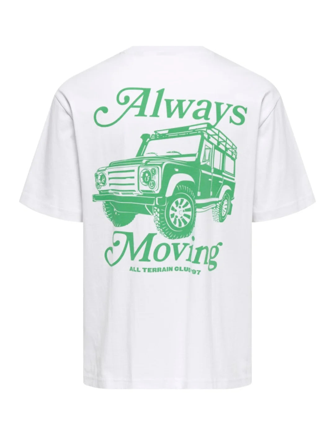 Camiseta ONLY&SONS Nathan Blanco | Bicos de Fío