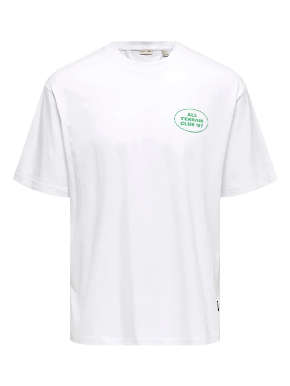 Camiseta ONLY&SONS Nathan Blanco | Bicos de Fío
