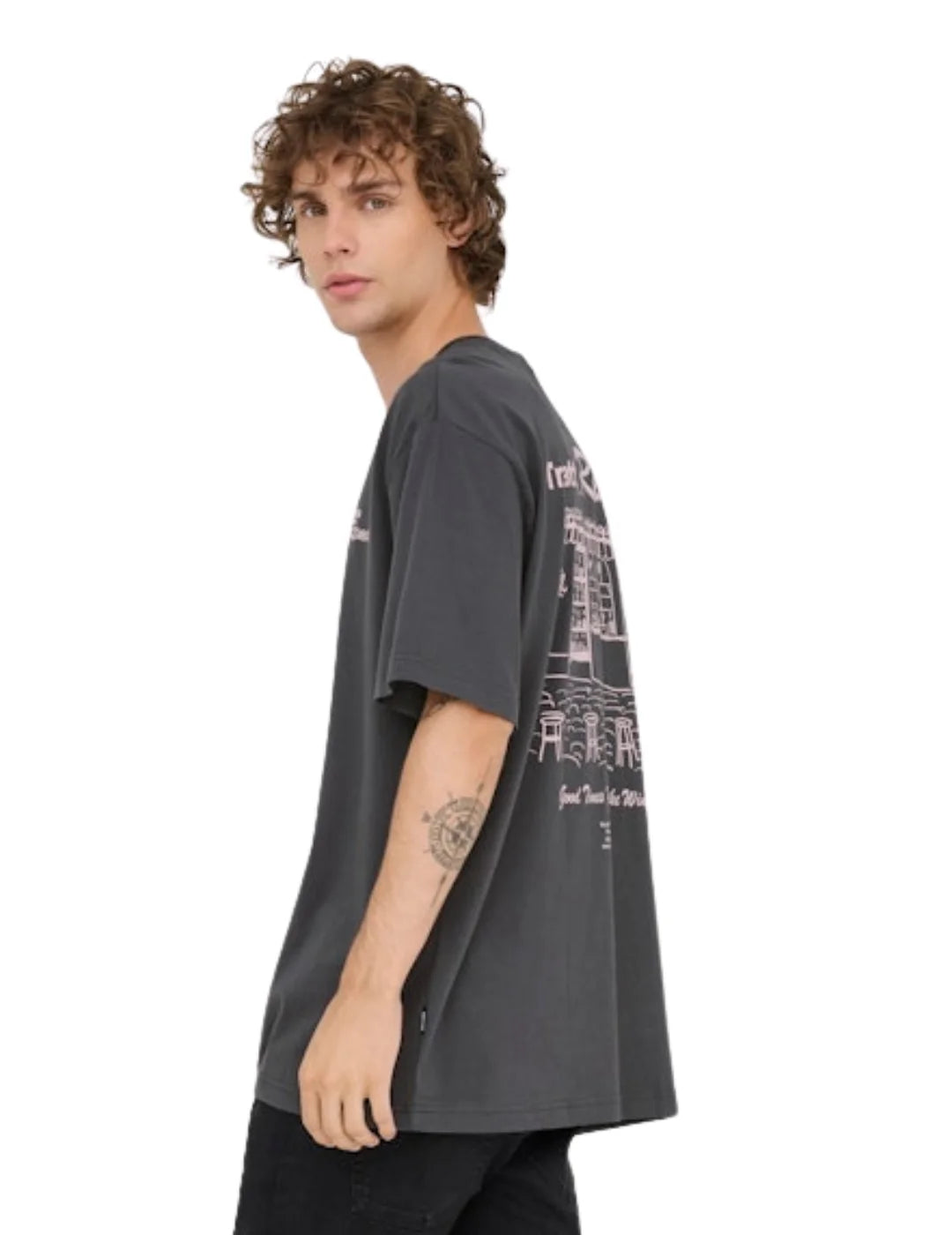 Camiseta ONLY&SONS Nathan Gris | Bicos de Fío