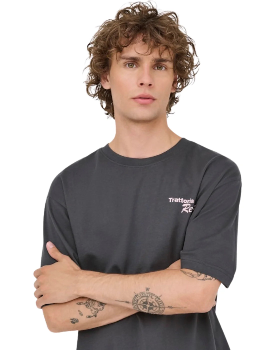 Camiseta ONLY&SONS Nathan Gris | Bicos de Fío