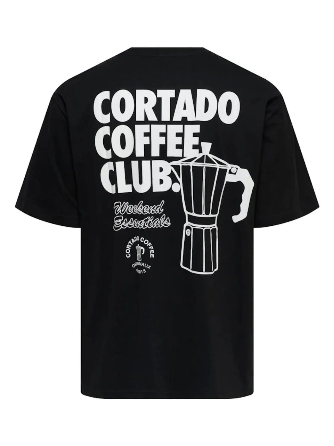 Camiseta ONLY&SONS Nathan Negro | Bicos de Fío