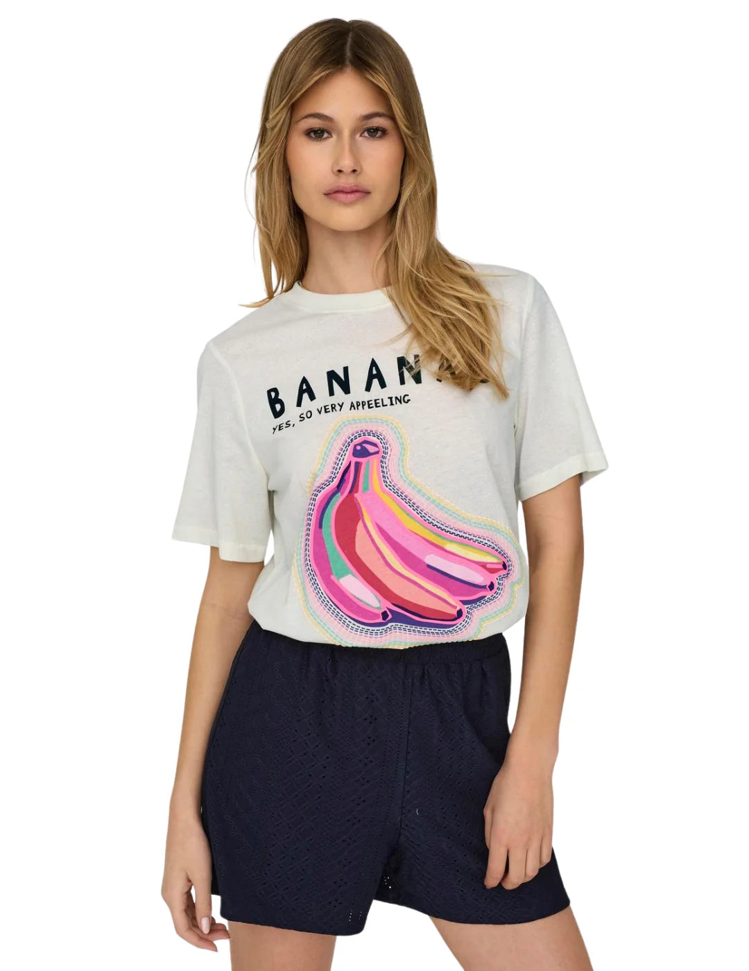 Camiseta Only Bananas Blanco | Bicos de Fío