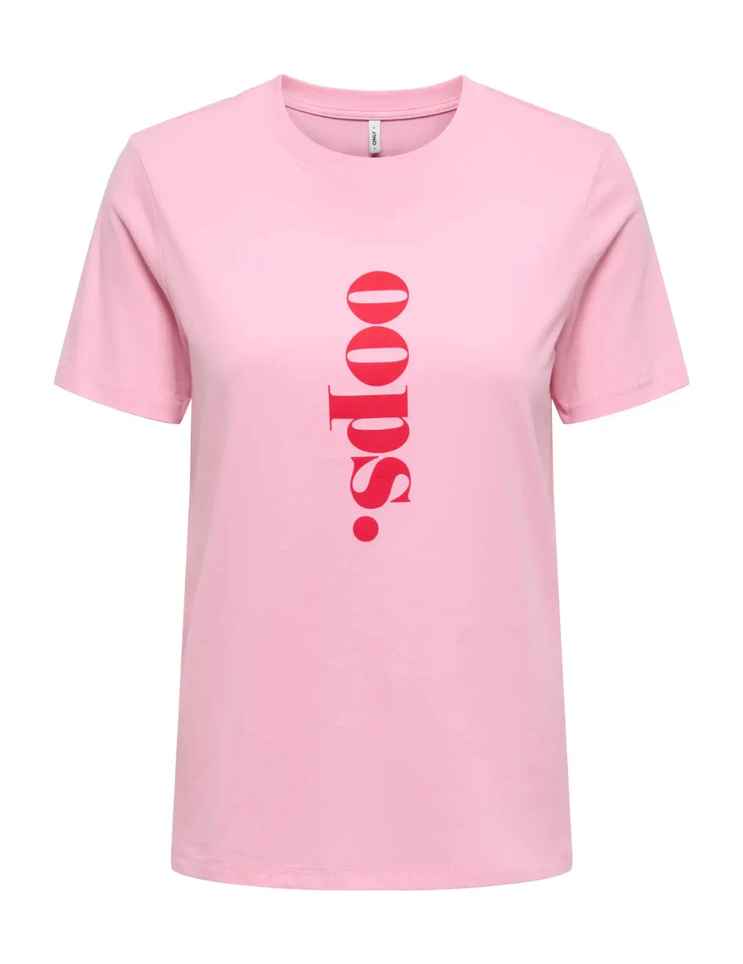 Camiseta ONLY Celina Rosa | Bicos de Fío
