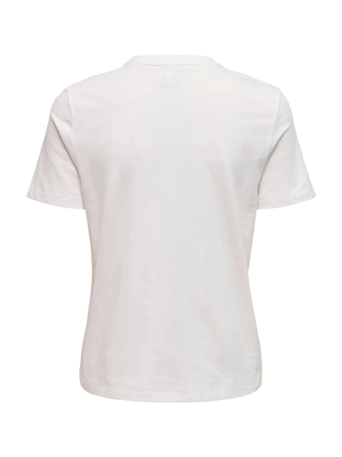 Camiseta ONLY Elis Angela Blanco | Bicos de Fío