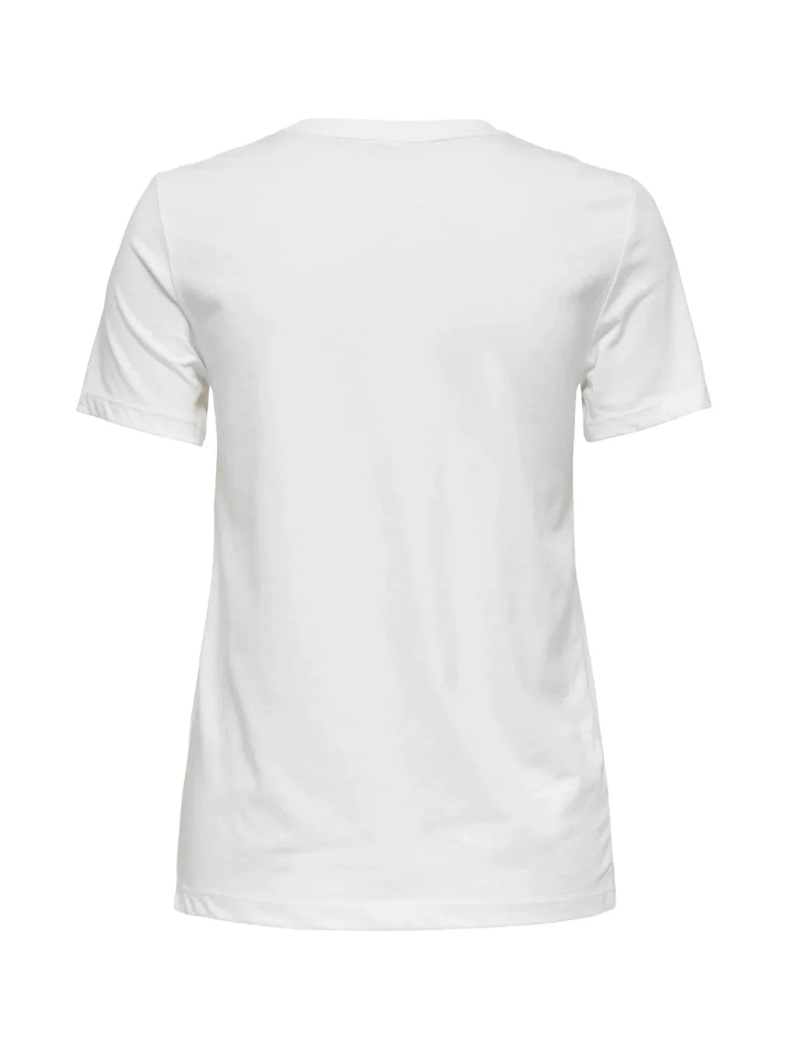 Camiseta ONLY Kita Cowgirl Blanco | Bicos de Fío