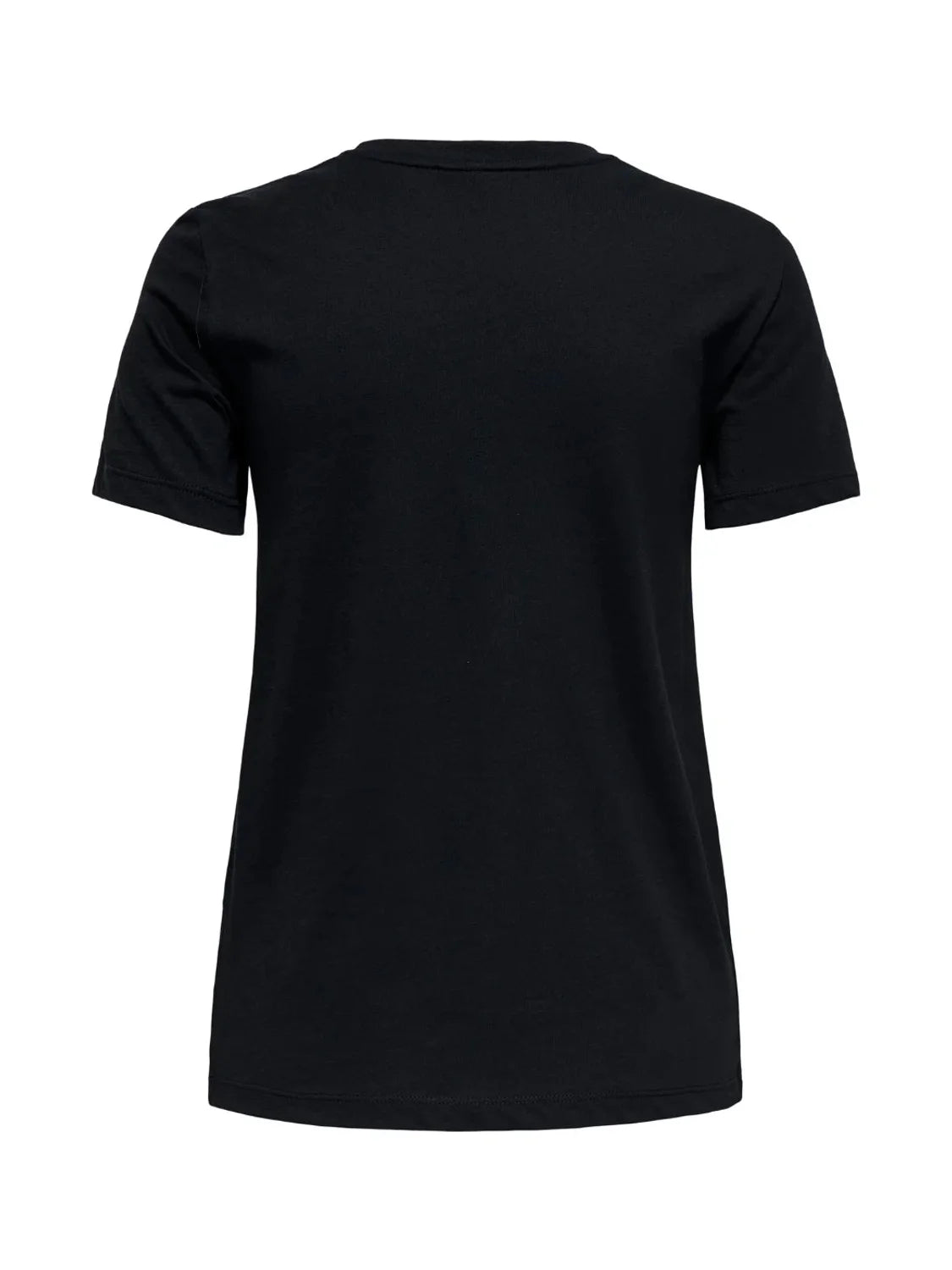 Camiseta ONLY Kita Rowdy Negro | Bicos de Fío