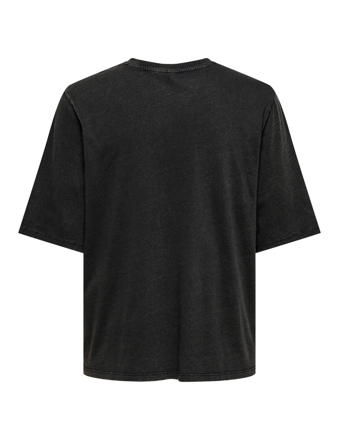 Camiseta ONLY Lucy Studs Negro | Bicos de Fío