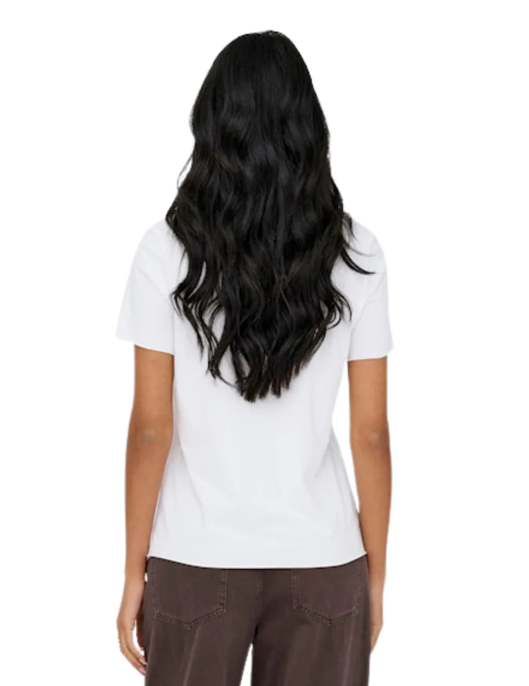 Camiseta ONLY Lucy Wild Soul Blanco | Bicos de Fío