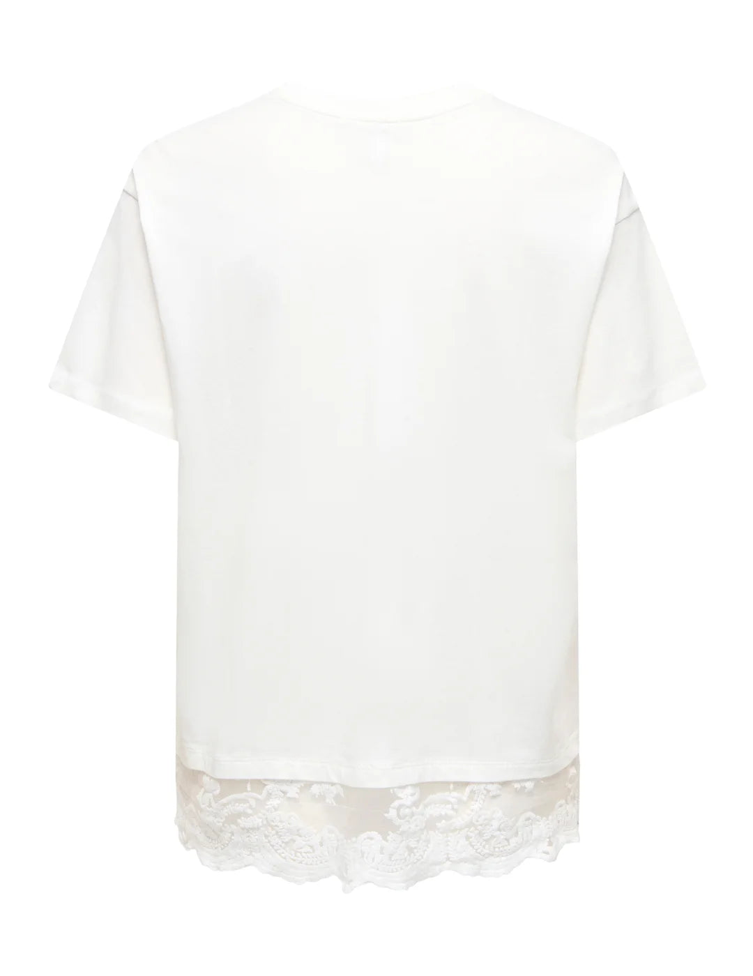 Camiseta ONLY Vivvi Blanco | Bicos de Fío