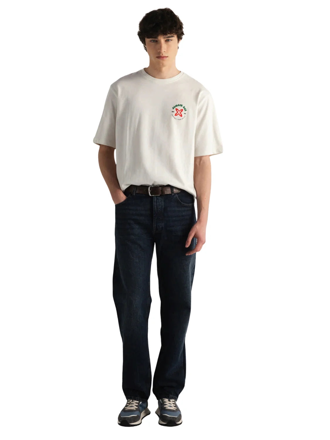 Camiseta Oversize Munich Chilly Blanco | Bicos de Fío