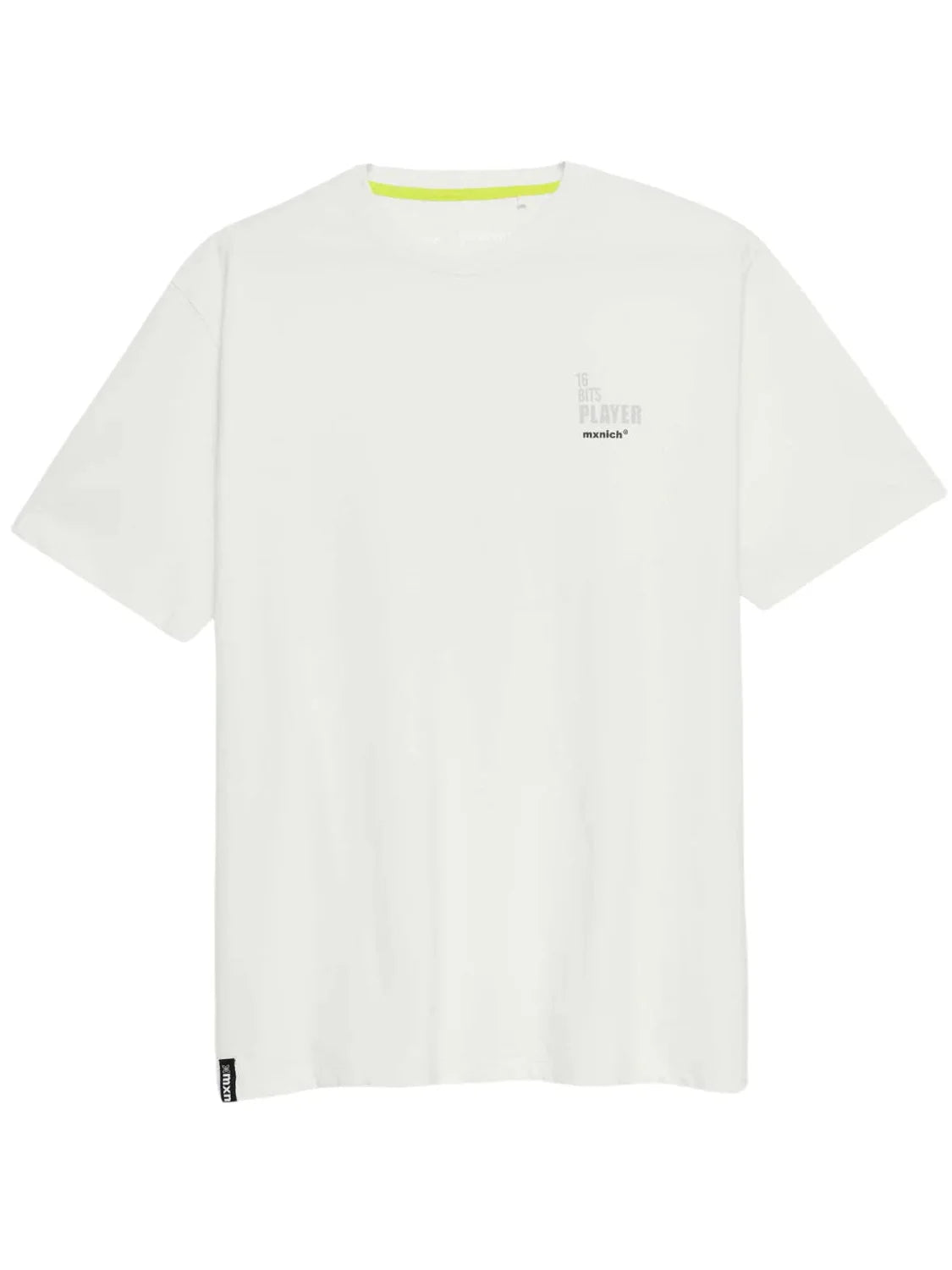 Camiseta Oversize Munich Gamer Blanco | Bicos de Fío
