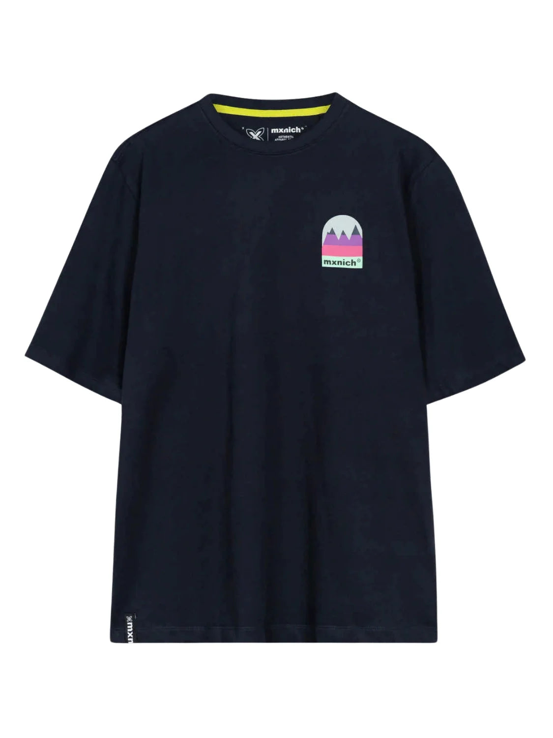 Camiseta Oversize Munich Trekking Azul Marino | Bicos de Fío