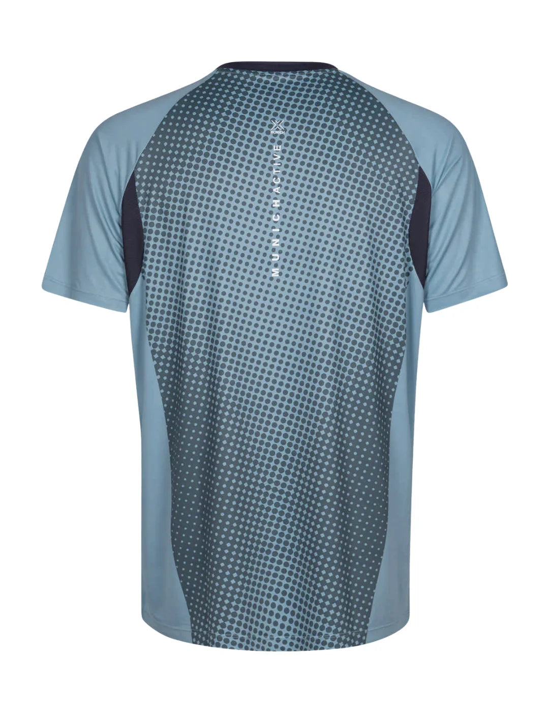 Camiseta Pádel Munich Serve Azul | Bicos de Fío