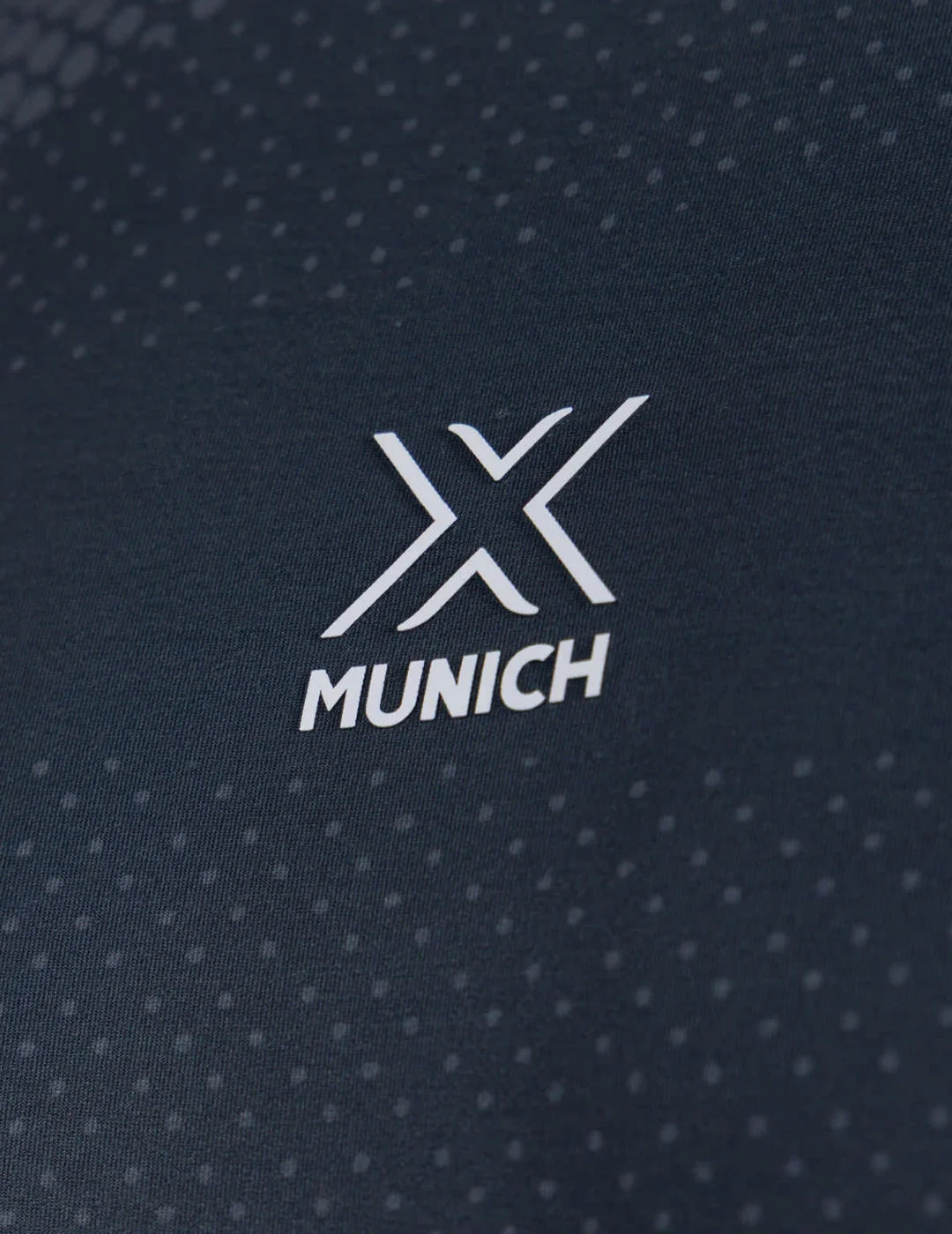 Camiseta Pádel Munich Smash Negro | Bicos de Fío