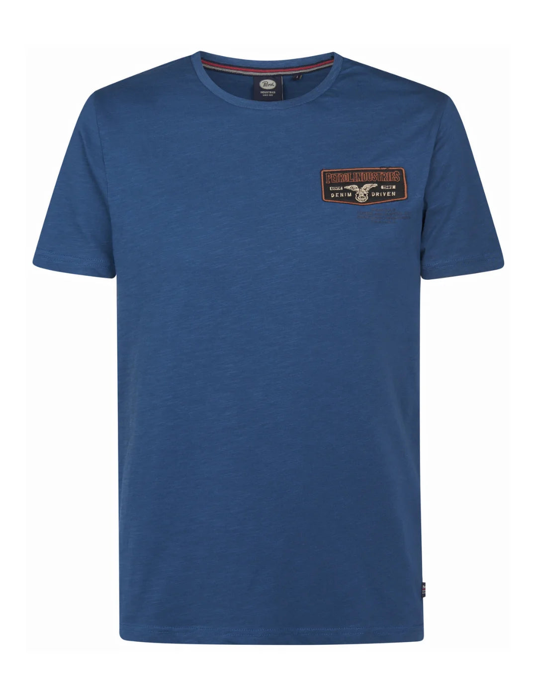 Camiseta Petrol Industries Parche Azul | Bicos de Fío