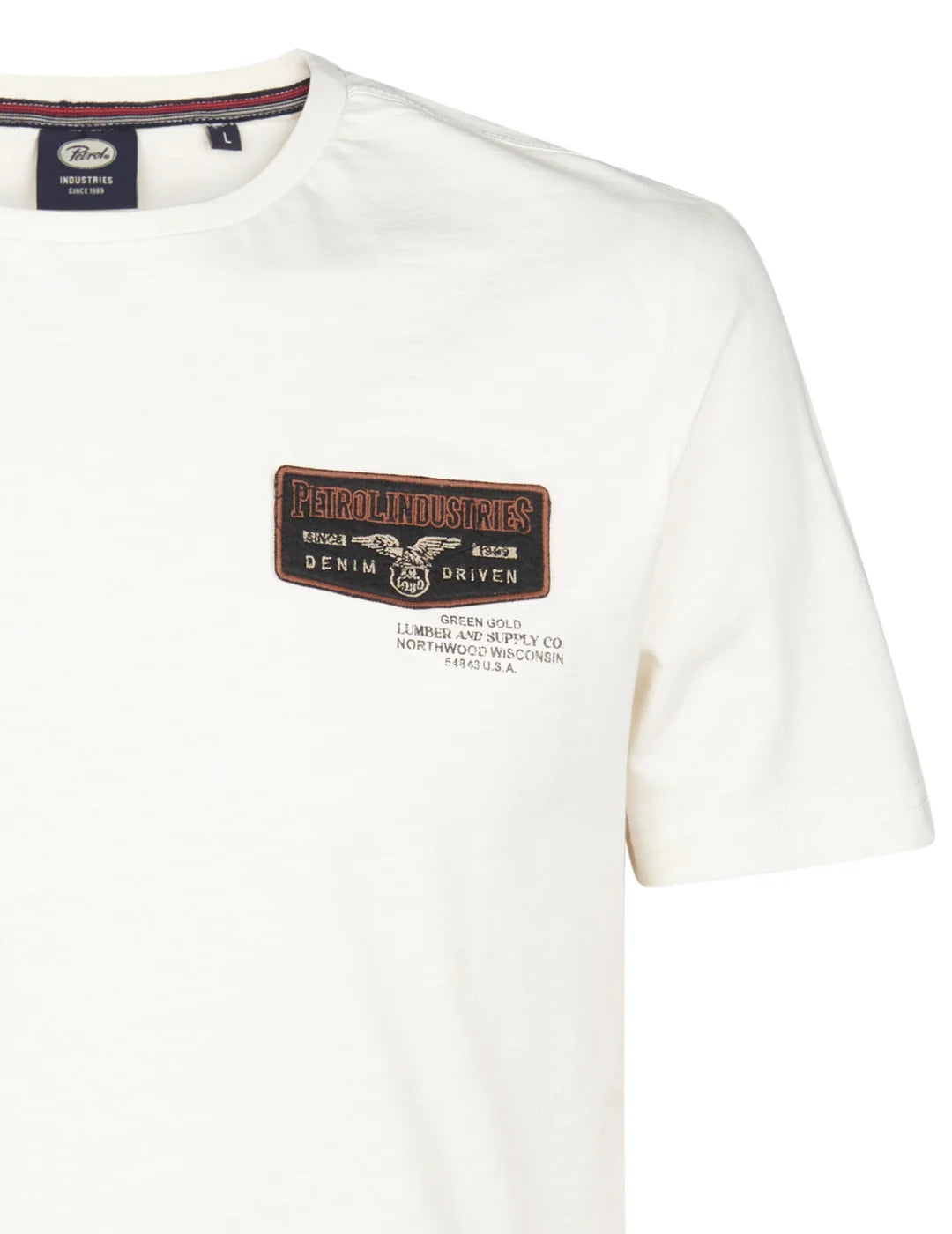 Camiseta Petrol Industries Parche Crudo | Bicos de Fío