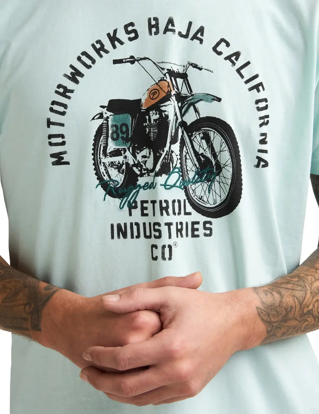 Camiseta Petrol Industries TSR707 Cool Mint | Bicos de Fío