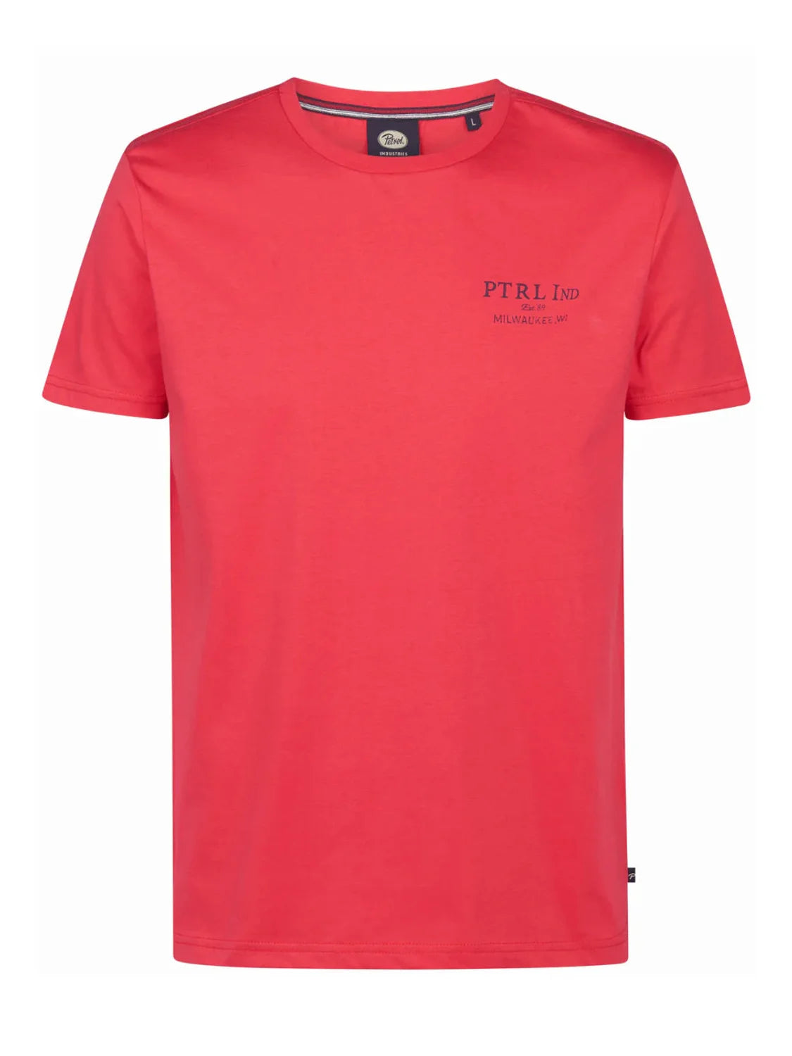 Camiseta Petrol Industries TSR603 Rojo | Bicos de Fío